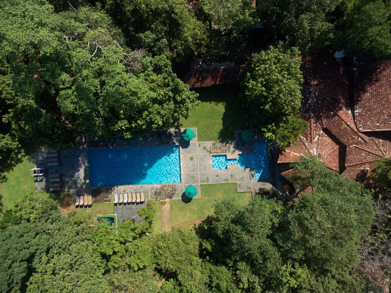 Hotel Sigiriya Ngoại thất bức ảnh Aerial view of the pool at the home of the 19th Duke of Grafton